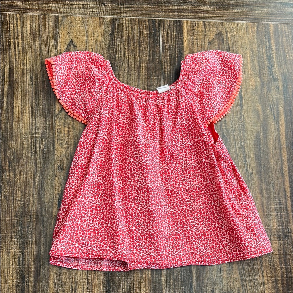 Girls' Floral Top